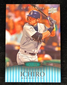 Set base UD Premier /99 Ichiro Suzuki 2008 raro SP #172 HOF - Foto 1 di 2
