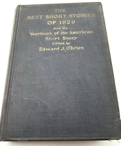 The Best Short Stories of 1929 ed. by Edward J. O'Brien 1929 - Bild 1 von 20