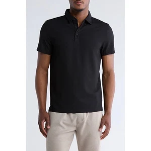 Neu mit Etikett $ 59 Kenneth Cole Active The Moab Collection SCHWARZES Polo HERRENGRÖSSE SMALL - Bild 1 von 5