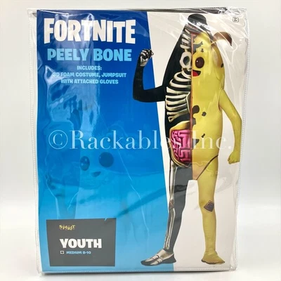 [01700764] Spirit Halloween Youth Peely Bone Costume - Fortnite Sizes Vary - Image 1 of 4