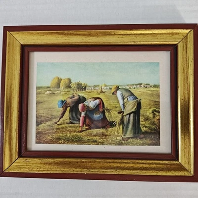 "The Gleaners" by Jean-Francois Millet Framed Print 6x4" Frame 8.5x7" - Image 1 of 4