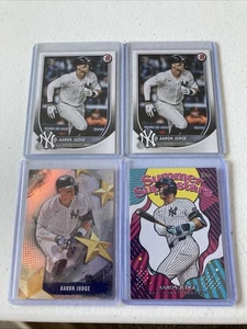 2025 Bowman/Topps Aaron Judge Four-Card Lot Yankees MVP Favorite - Bild 1 von 2