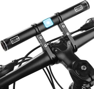 Redcomets USB wiederaufladbare Fahrrad Lenkerverlängerung, 7,8 Zoll schwarz  - Bild 1 von 6