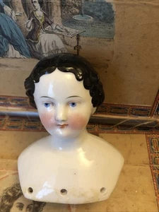 Antiker deutscher Puppenkopf aus China um 1800…. Nur Kopf - Bild 1 von 19