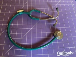 Stetoscopio cardiologico Littmann 3M blu tropicale 26 pollici *HA BISOGNO DI RIPARAZIONE* - Foto 1 di 8