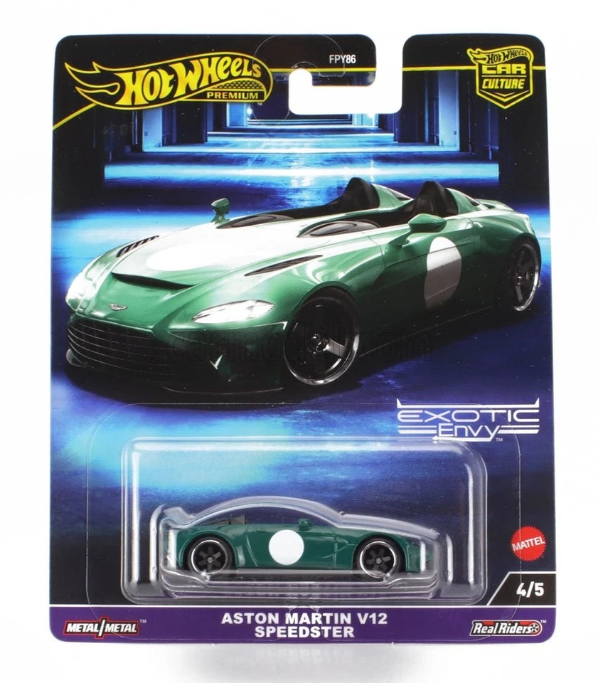 1/64 MATTEL HOT WHEELS - ASTON MARTIN - V12 SPEEDSTER 2021 FPY86-9595-HKC78 - Immagine 1 di 1