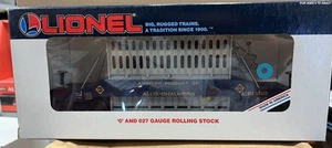 LIONEL 6-16349 ALLIS CHALMERS Blue CONDENSER CAR 0/027 GAUGE NIB - Picture 1 of 6