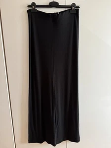 Strickrock schwarz Maxirock Rock lang Pencilskirt Größe 38 NEU - Bild 1 von 5