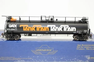 Athearn Genesis HO Scale GATX GATC 23K Gallon Tank Train Int. Tank Car #48656 - Picture 1 of 9