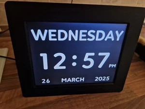 Dementia/ Alzheimers, Memory Loss Clock - Picture 1 of 2