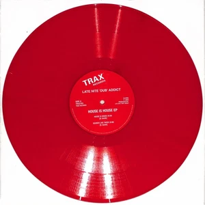 Late Nite Dub Addict / HOUSE IS HOUSE EP (RED VINYL) / Trax Records / TRX2703 / - Bild 1 von 2