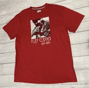 T-shirt grafica Play Cloths Y2K hip hop streetwear la nostra banda taglia 2XL clip - Foto 1 di 7