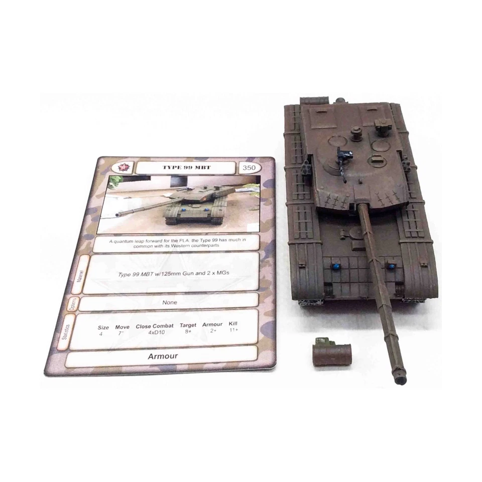 Mongoose Modern Minis 25/28mm Type 99 MBT #1 NM - Image 1 of 1