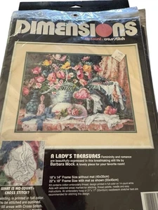 Dimensions Cross Stitch Kit A Ladies Treasures Barbara Mock 3966 SEALED - Picture 1 of 5
