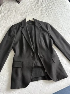 ZARA Women’s Trouser Suit, Charcoal Colour Size Small (Uk 10) Well Looked After - Picture 1 of 6