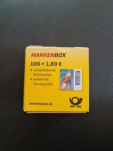 Briefmarkenbox Markenbox selbstklebende Briefmarken 100x 1,80 - Bild 1 von 3