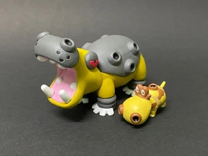 Hippopotas, Hippowdon(H0.7"-1.5")Pokemon Tomy Zukan 1/40 Collection Figure Toy. - Picture 1 of 7