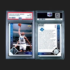 1993 Upper Deck Future Heroes Shaquille O'Neal PSA 8 NBA Orlando Magic - Bild 1 von 3