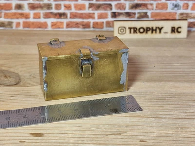 Accesories 1/10. Box 1/10. Brass box for RC 1/10. 1/10 Scale Rock Crawling - Image 1 of 4