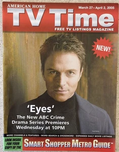 Tim Daly Starring In The Series Eyes TV TIME Local TV Guide March 27 2005 LI NY - Bild 1 von 3