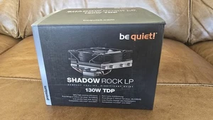 Be Quiet! SHADOW ROCK LP 130W TDP Low Profile CPU Cooler - Picture 1 of 4