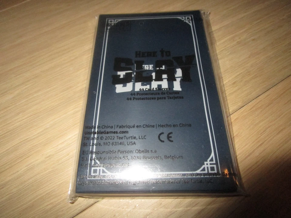 NUEVO Here to Slay Board fundas para tarjetas de gran tamaño exclusivo de Kickstarter KS Foto 1 de 1