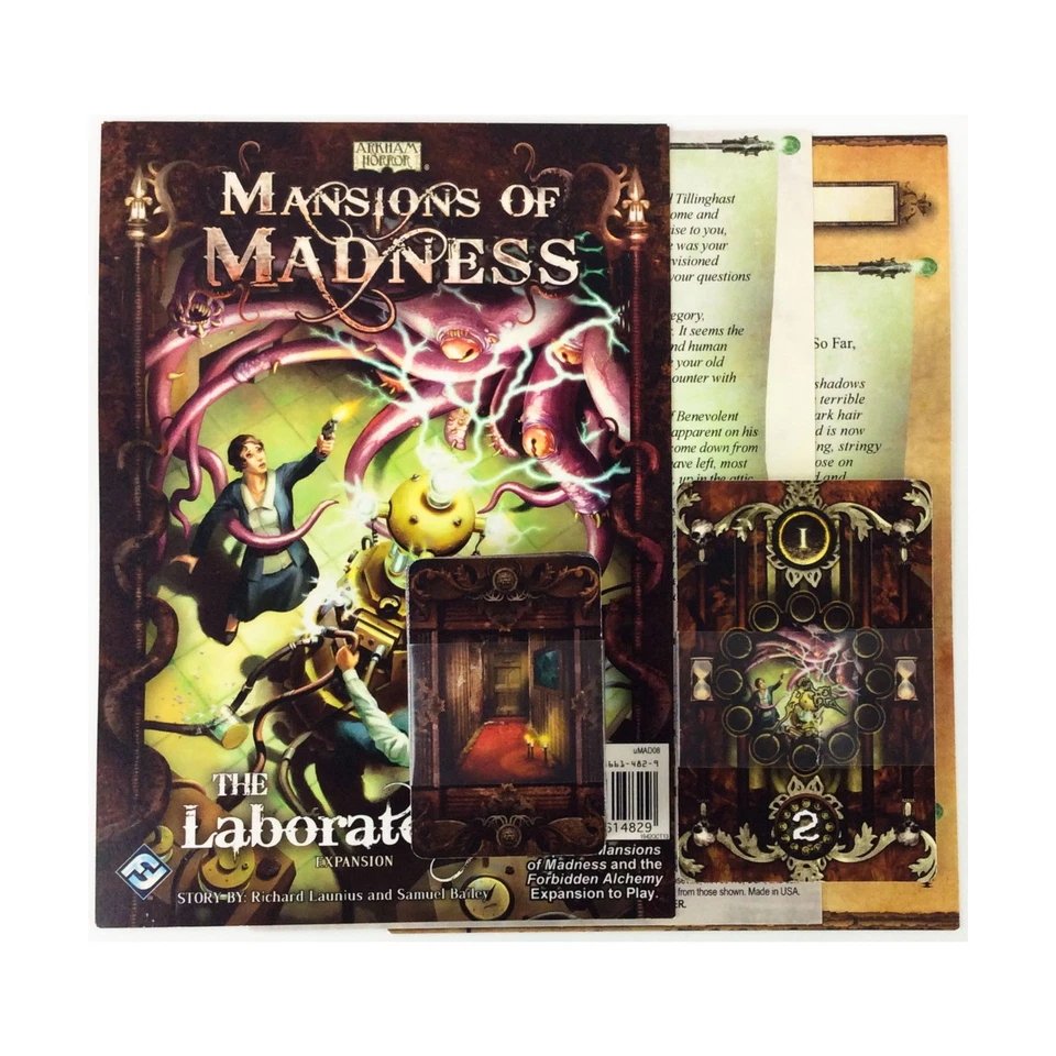 Bolsa de expansión de laboratorio FFG Mansions of Madness casi nueva Foto 1 de 1
