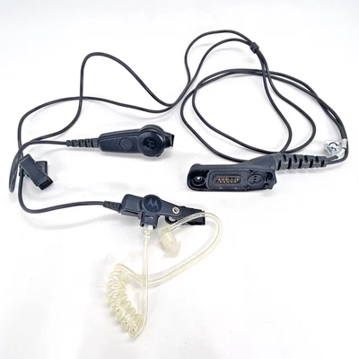 Motorola PMLN6129A 2-Wire Surveillance Kit Black for XPR / APX Radios Used - Image 1 of 4