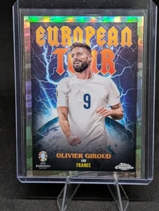 2024 Topps Chrome Euro Olivier Giroud #ET-7 European Tour - Bild 1 von 2