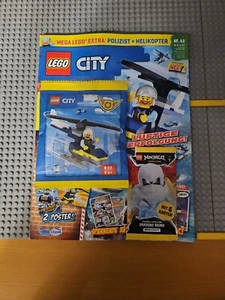 LEGO City Magazin Nr. 62 NEU OVP Magazin Heft Zeitschrift Polizist Helikopter - Bild 1 von 1