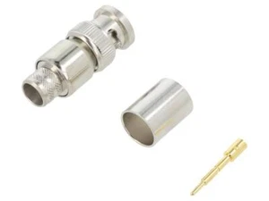 112563 Stecker BNC männlich gerade 50Ω Klemmverbindung delrin (POM) AMPHENOL - Picture 1 of 1