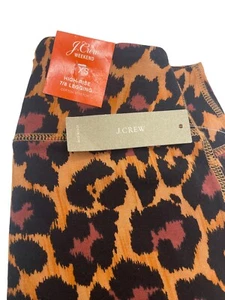 J. Crew Weekend High-Rise 7/8 Leggings in Leopard Size XS A67 - Picture 1 of 8