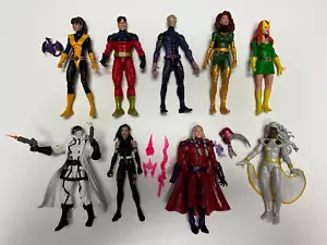 Marvel Legends X Men Psylocke, Storm, Kitty Pryde lot of 9 Loose Comic Figures - Picture 1 of 1