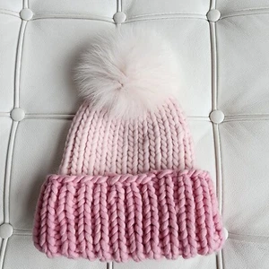 Eugenia Kim Pink PomPom Hat - Picture 1 of 11