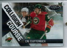 2010-11 Panini Certified Collision Course Mirror Black #1 Cal Clutterbuck 1/1!