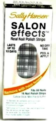 Sally Hansen Salon Effects Real Nail Polish Strips -550 Tweed-Le Dee- NIB - Bild 1 von 2