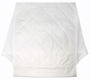 COMFORTNIGHTS QUILTED POLYCOTTON COVER FOR BED WEDGE PILLOW - Picture 1 of 3