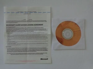 Microsoft Windows Server 2003 Enterprise (New ! sealed cd +Key Code +25 CAL ) - Afbeelding 1 van 6
