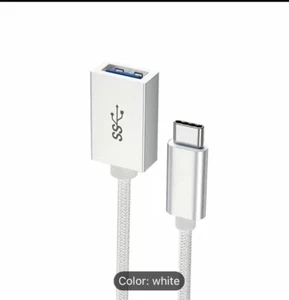 USB C - USB, Thunderbolt 3-USB Female Adapter - Picture 1 of 6