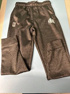 NBA Kids Boys Size Medium 10-12 Basketball Gray Jogger Sweatpants - Picture 1 of 5