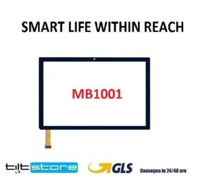 VETRO TOUCH SCREEN TABLET SMART LIFE WITHIN REACH MB1001 VETRO SCHERMO NERO - Picture 1 of 1