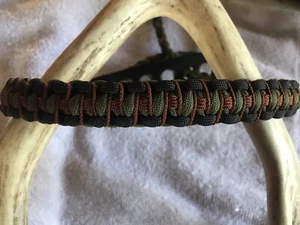 Camo Colors Bow Wrist Sling With Leather Yoke - Picture 1 of 4