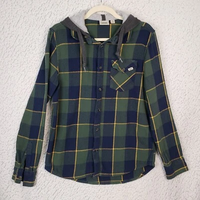 Vans Sudadera con Capucha Mujer S Franela Abotonada Manga Larga Informal Patinador Normcore Foto 1 de 4