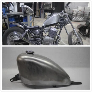 New Petrol Gas Fuel Tank 9L For HONDA Rebel 250 CA250 & Gas Cap Handmade ZO - Foto 1 di 7