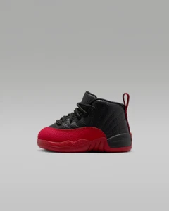 Nike Air Jordan Retro 12 Flu Game Negro Rojo Universitario Niño TD Talla 850000 002 - Imagen 1 de 14