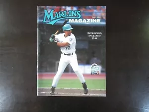 1993 Florida Marlins Program Magazine Gary Sheffield Vol 1 Edition 6 - Picture 1 of 5
