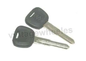 Fit For Suzuki Blank Uncut Ignition Key 2 With Compatible With Swift - Picture 1 of 2