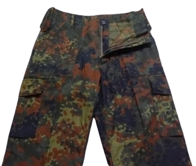 Flecktarn Camo Trousers Military Style Combat / Field Army Pants All Sizes - NEW - Image 1 of 4