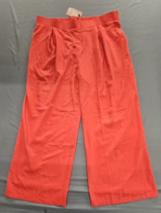 Arolina High Waisted Wide Leg Pants Women Casual Flowy Long Loose Fit Palazzo 3X - Picture 1 of 7