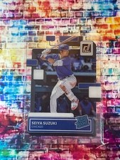 2022 Panini Chronicles Clearly Donruss Seiya Suzuki Rated rookie #55 Cubs